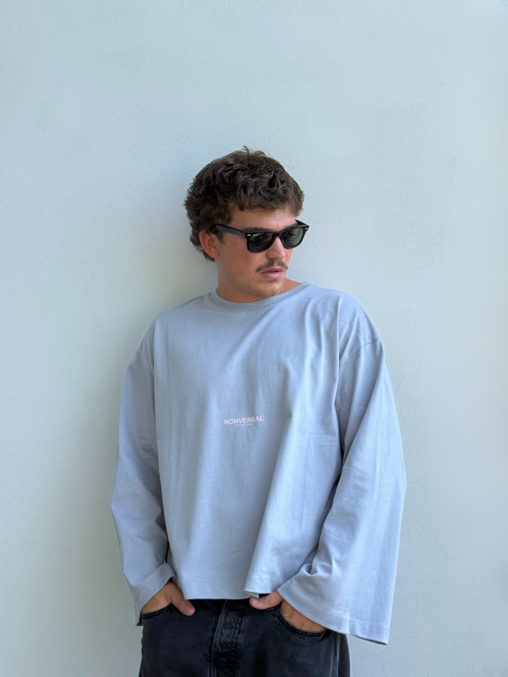 LONG SLEEVE FOG-PINK