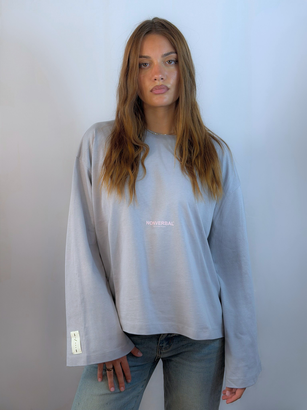 LONG SLEEVE FOG-PINK