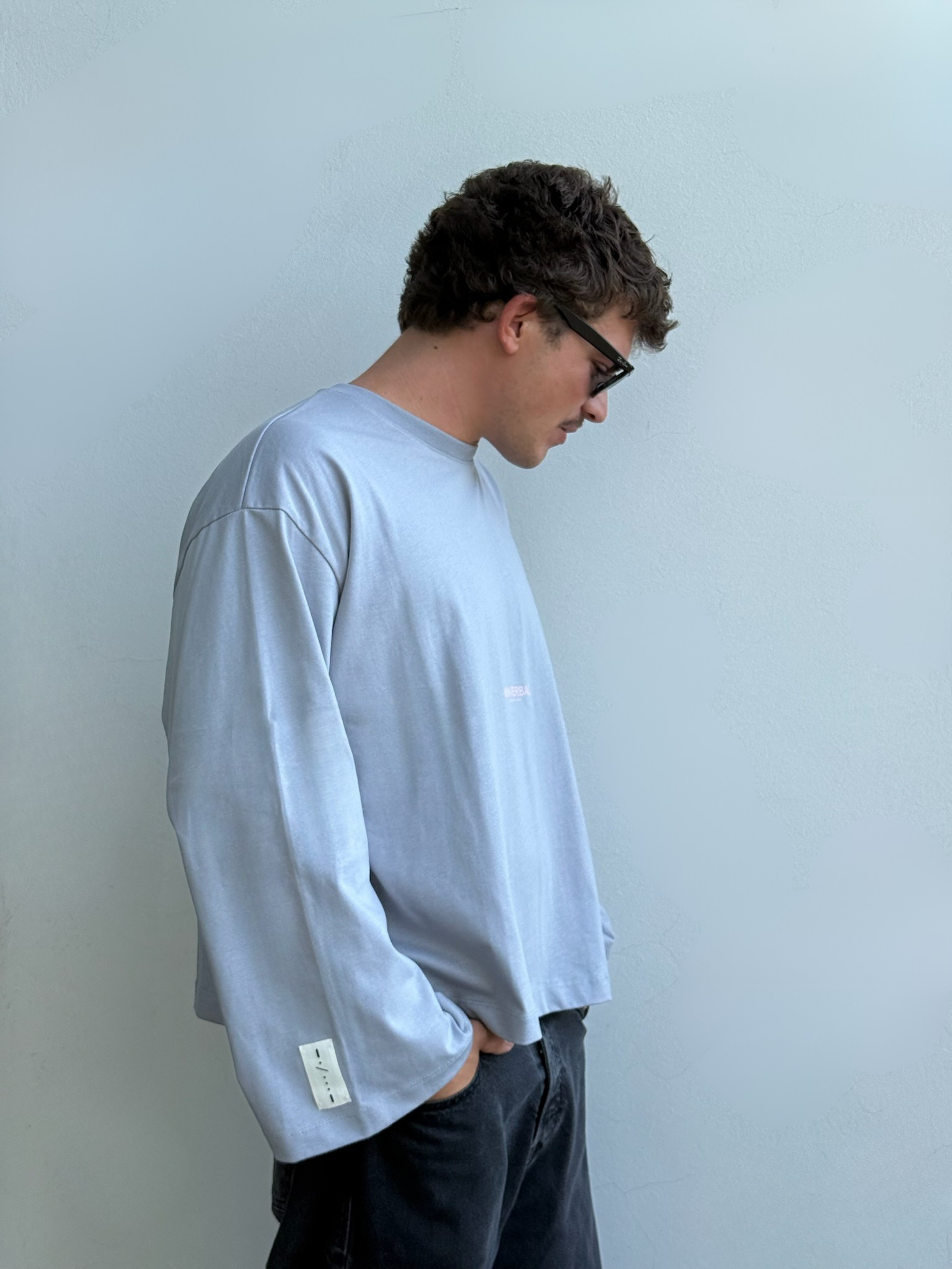 LONG SLEEVE FOG-PINK