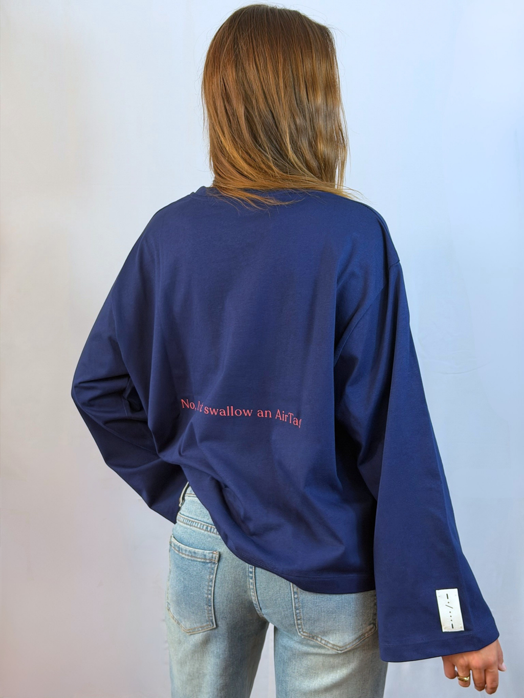 LONG SLEEVE BLUE-CORAL