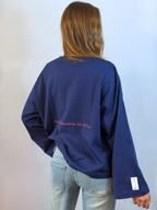 LONG SLEEVE BLUE-CORAL
