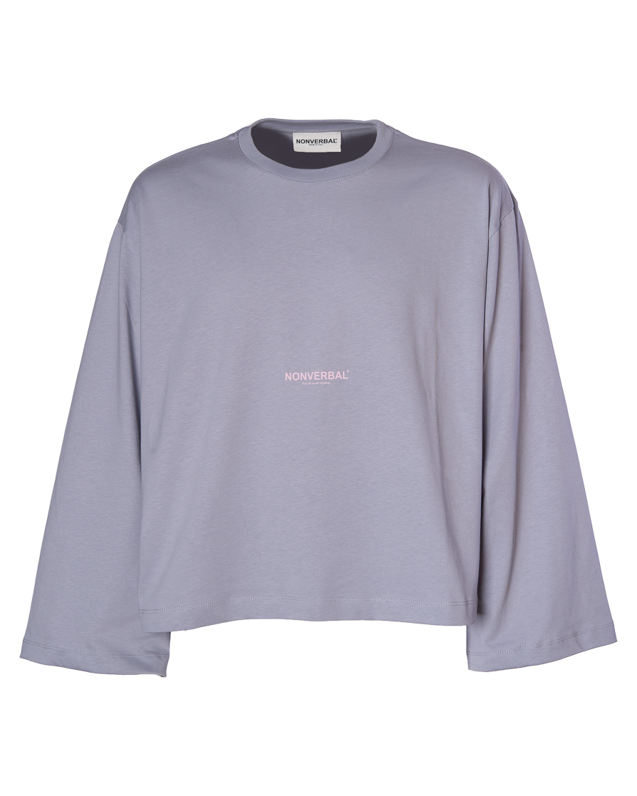 LONG SLEEVE FOG-PINK