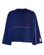 LONG SLEEVE BLUE-CORAL
