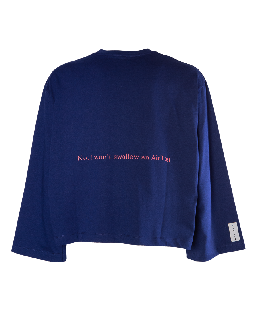 LONG SLEEVE BLUE-CORAL