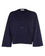 LONG SLEEVE NAVY-CREAM