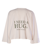 LONG SLEEVE CREAM-OLIVE